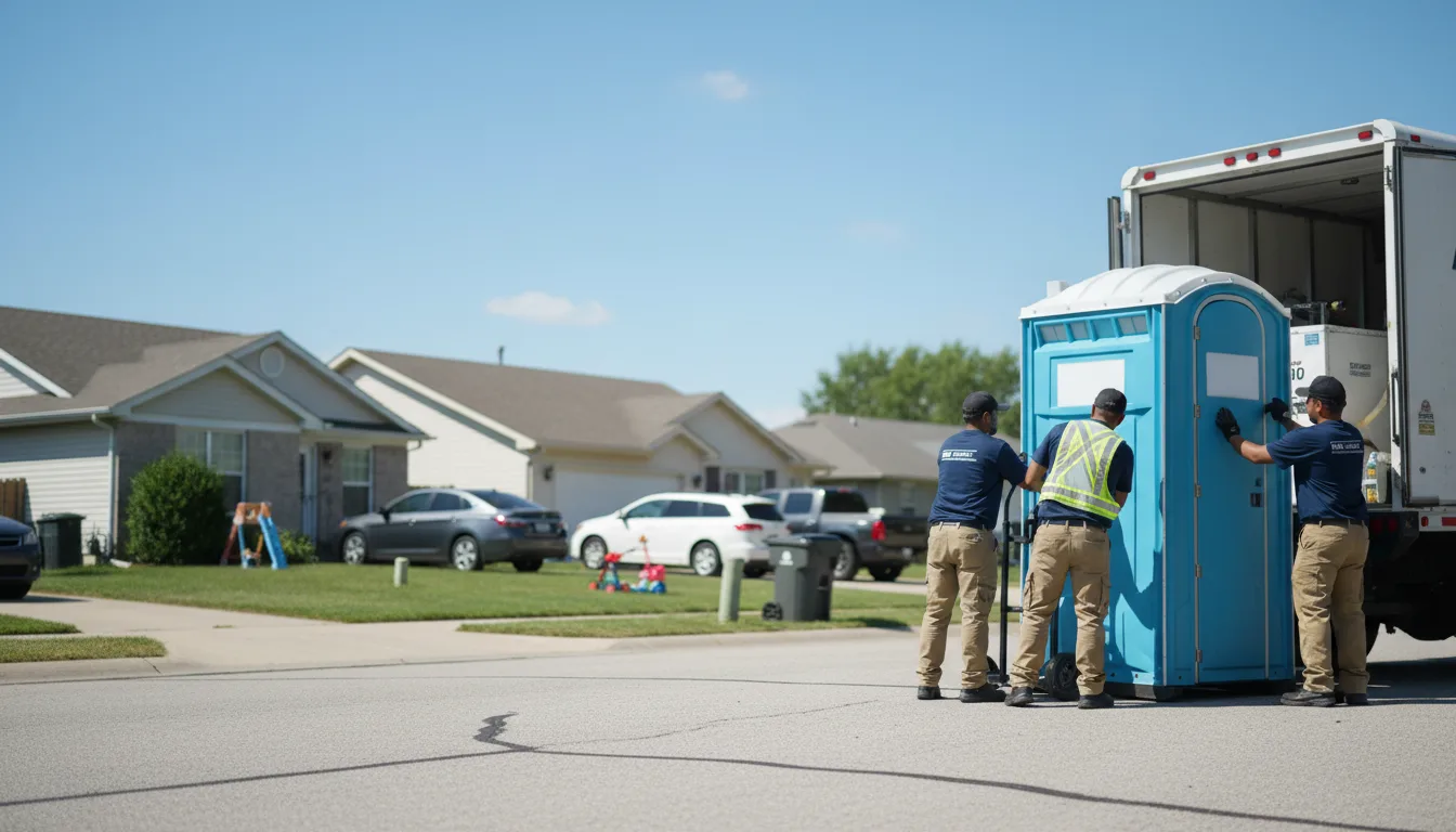 Standard Porta Potty Rentals in Waterloo, NE near me